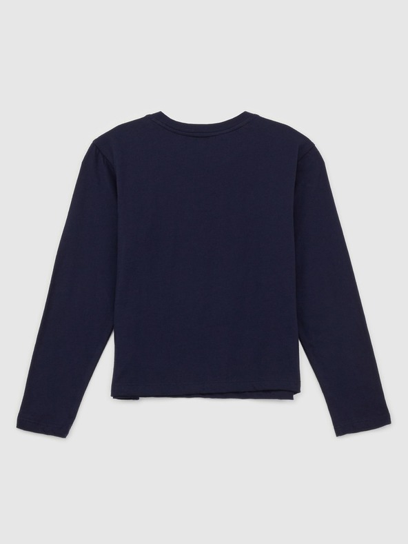 GAP Детска тениска с метално лого Gap