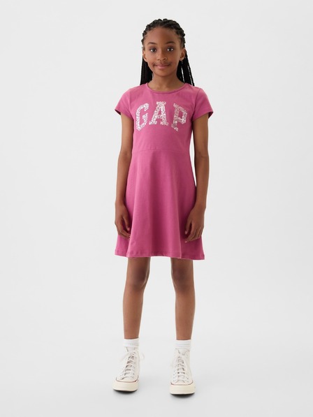 GAP Детска рокля с логото на GAP