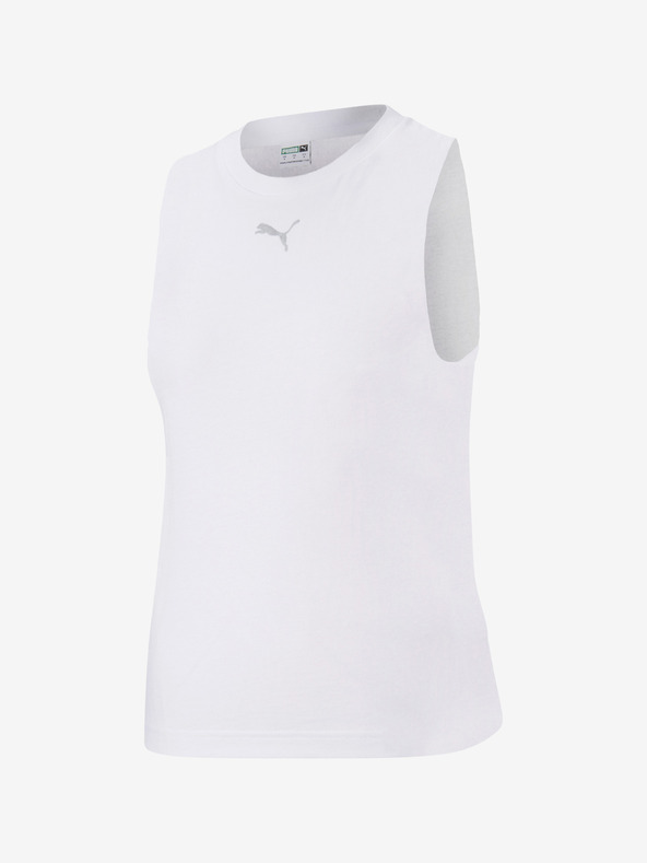 Puma Бяла дамска тениска Puma Evide Mesh
