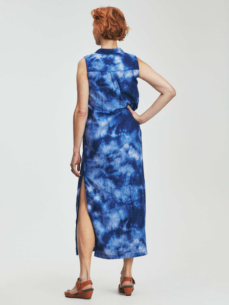 GAP Ленени батик макси рокли GAP