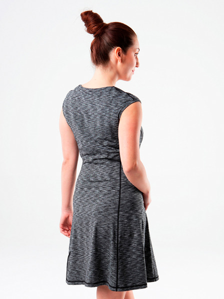 Loap Сива рокля на райета LOAP