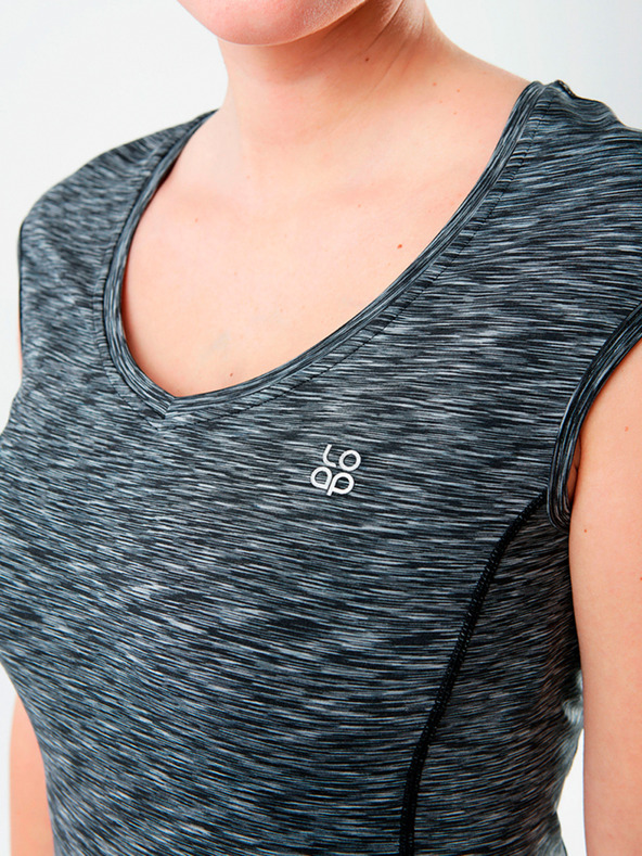 Loap Сива рокля на райета LOAP