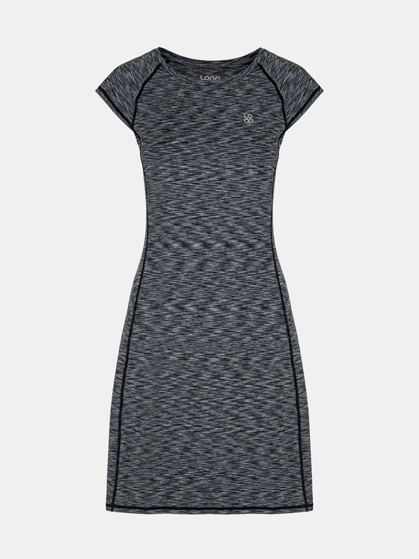 Loap Сива рокля на райета LOAP