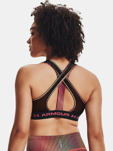 Under Armour Дамски сутиен Under Armour UA Crossback Mid Q3 80s
