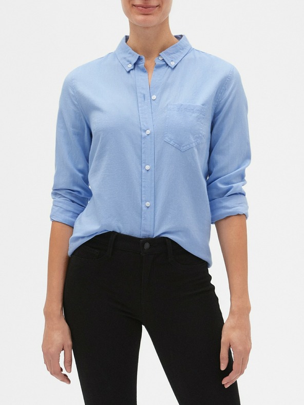 GAP Риза boyfriend oxford GAP