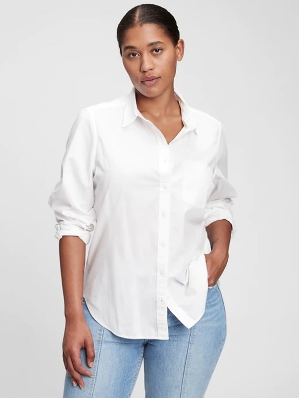GAP Риза от поплин The Perfect Shirt GAP