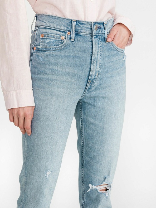 GAP Дънки cigarette с висока талия GAP