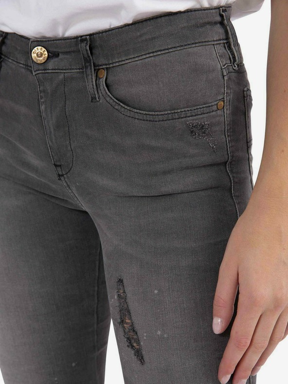 Diesel Diesel Тъмно сиви дамски дънки Skinzee Skinny Fit