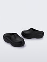 Melissa Black Women's Melissa Free Clog Platform Slippers