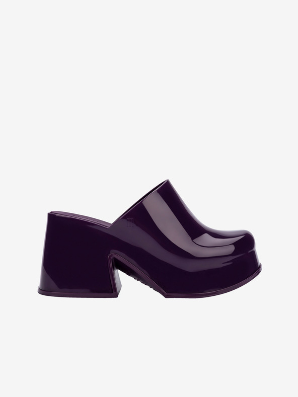 Melissa Лилави дамски чехли с токчета Melissa Mia