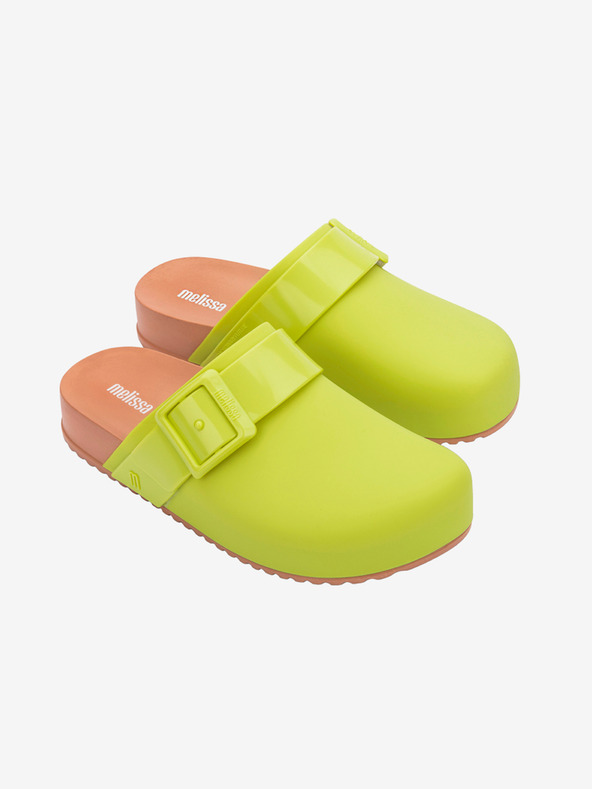 Melissa Зелени дамски чехли Melissa Cozy Clog