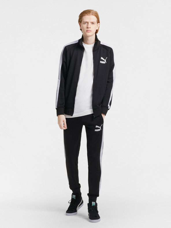 Puma Черен мъжки спортен суитшърт Puma