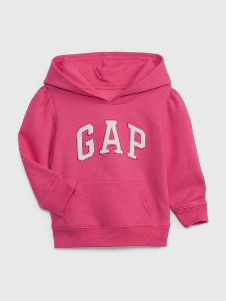 GAP Бебешка флийс блуза с лого GAP