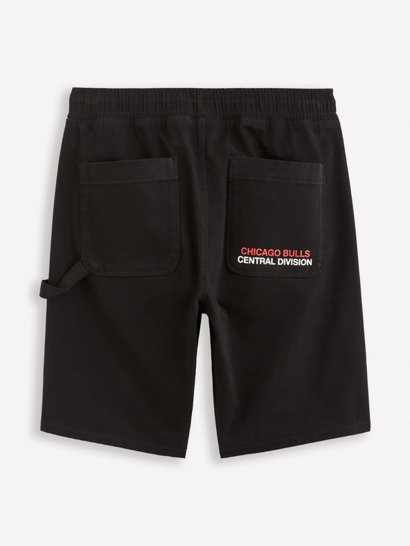 Celio Черни мъжки къси панталони Celio NBA Chicago Bulls