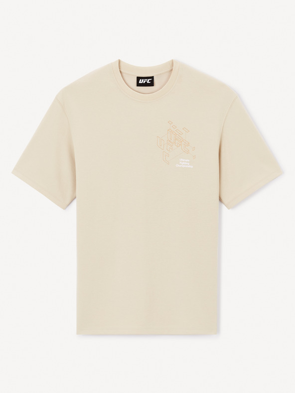 Celio Бежова мъжка тениска Celio UFC