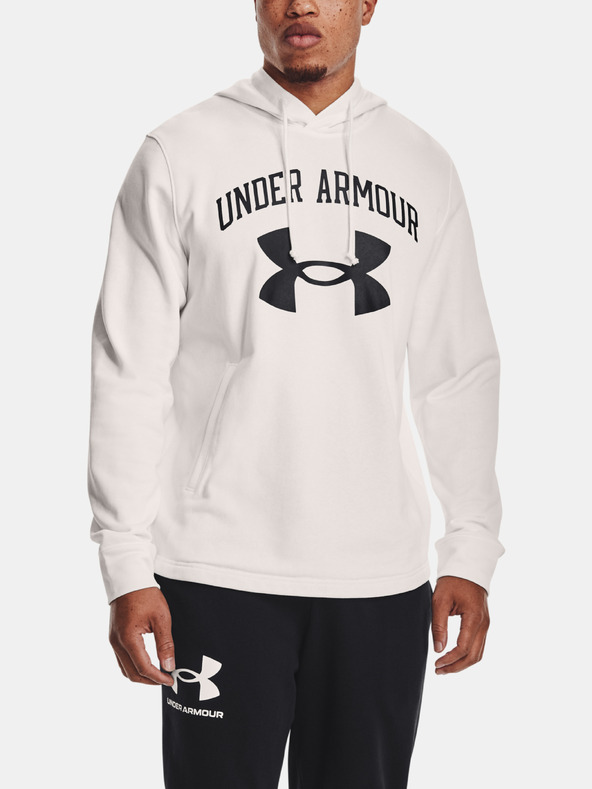 Under Armour Мъжко горнище Under Armour RIVAL TERRY BIG LOGO HD