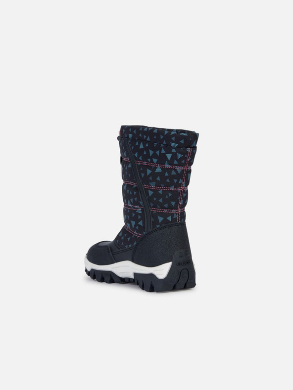 Geox Черни детски зимни обувки Geox Himalaya B Ab