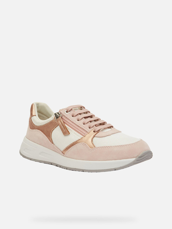 Geox Светлорозови дамски кецове Geox Bulmya