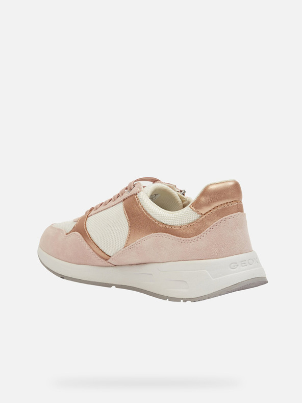 Geox Светлорозови дамски кецове Geox Bulmya