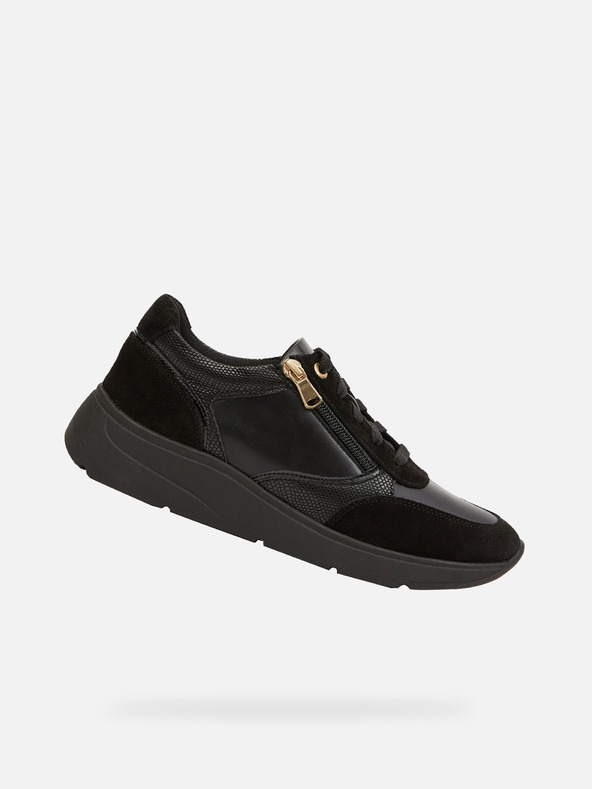 Geox Черни дамски маратонки Geox Cristael