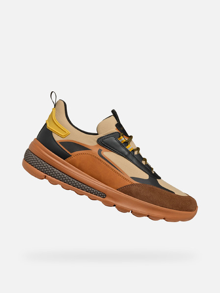 Geox Кафяви мъжки маратонки Geox Spherica Actif