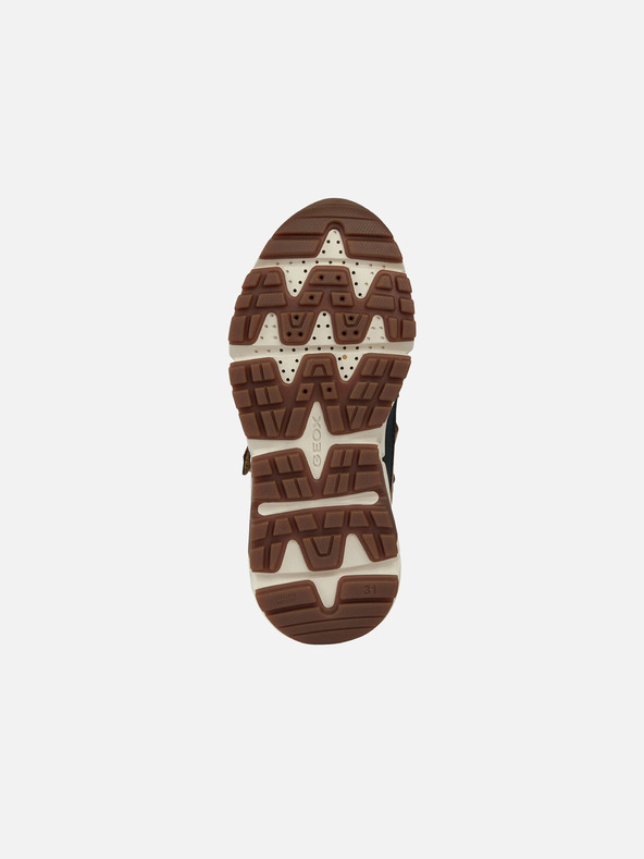 Geox Жълти момчешки високи обувки Geox Flexyper Plus Boy