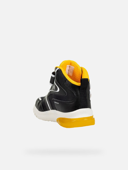 Geox Черни детски обувки до глезена Geox Ciberdron Boy