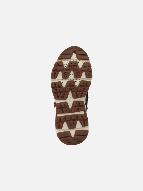 Geox Жълти момчешки високи обувки Geox Flexyper Plus Boy