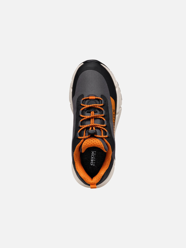 Geox Тъмно сиви Geox Flexyper Plus Момчешки маратонки