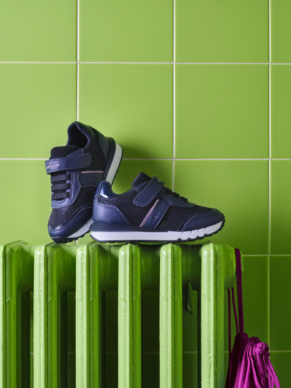 Geox Тъмносини детски маратонки Geox Fastics Girl