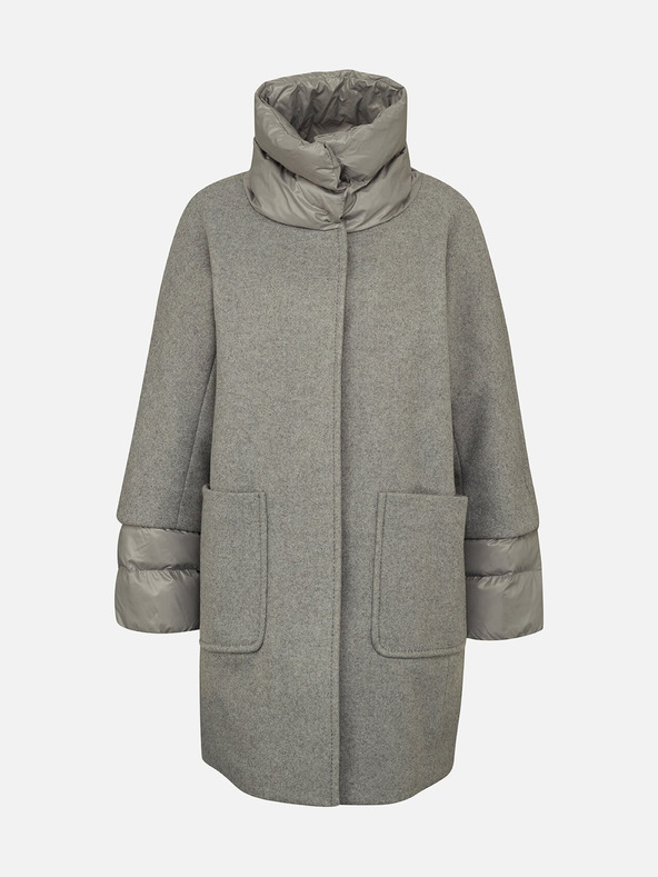 Geox Сиво дамско палто Geox Diamanta