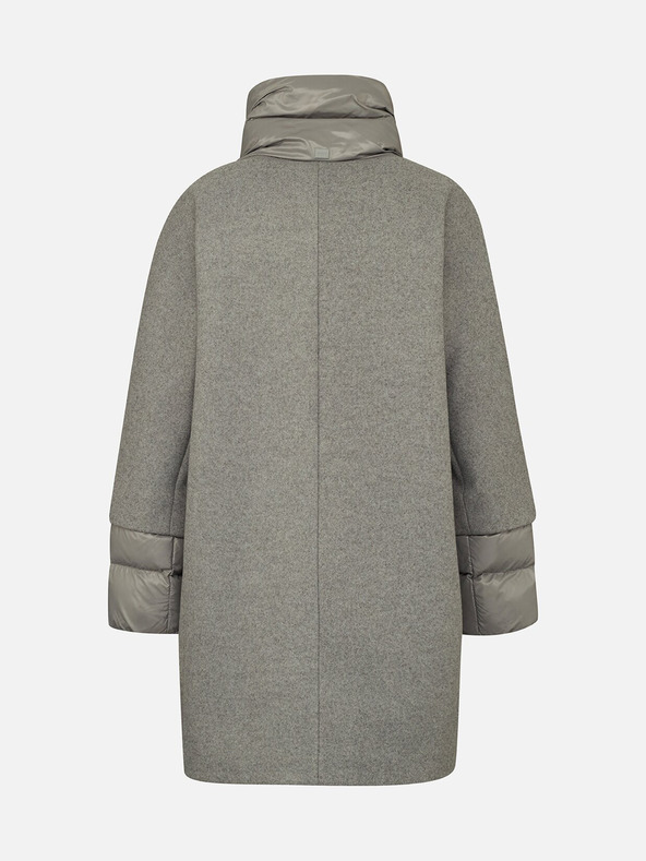 Geox Сиво дамско палто Geox Diamanta