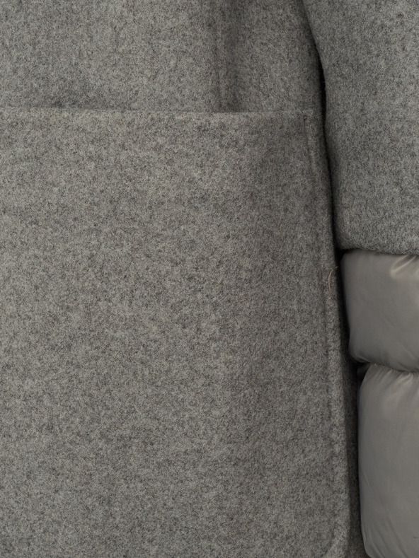 Geox Сиво дамско палто Geox Diamanta