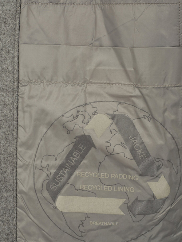 Geox Сиво дамско палто Geox Diamanta