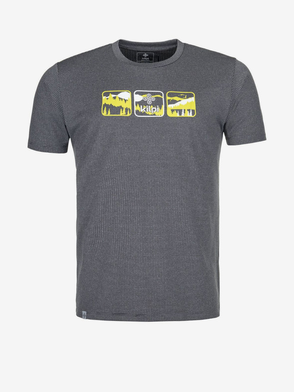 Kilpi Мъжка спортна тениска Kilpi GIACINTO-M тъмно сиво
