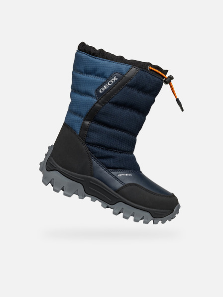 Geox Сини зимни обувки за момчета Geox Himalaya Abx