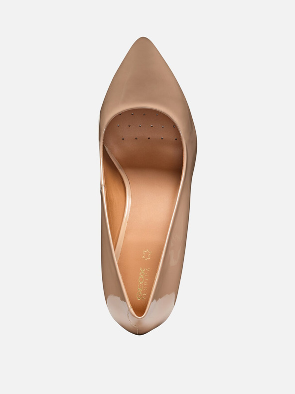 Geox Бежови дамски кецове Geox Walk Pleasure 90