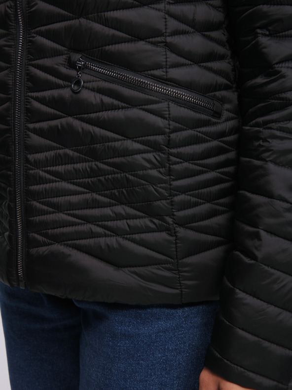 Loap Черно дамско олекотено ватирано яке LOAP Illa