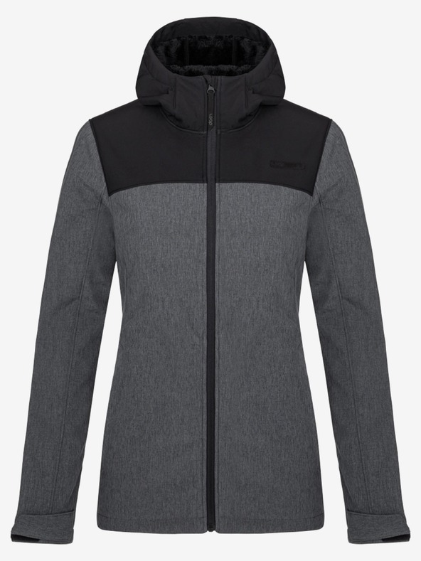 Loap Черно-сиво дамско софтшел яке LOAP LUKA