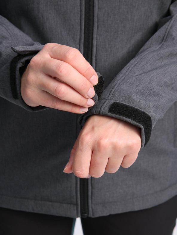 Loap Черно-сиво дамско софтшел яке LOAP LUKA