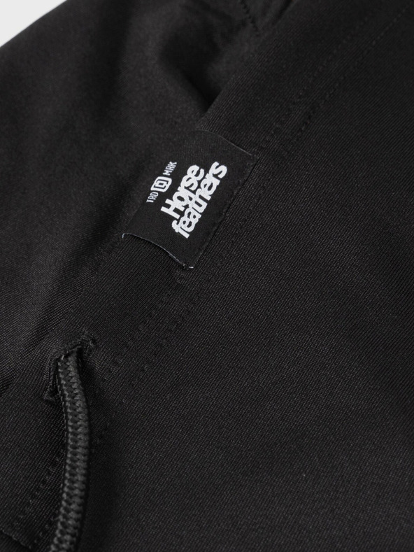 Horsefeathers Блуза с качулка Seneca - черна HORSEFEATHERS