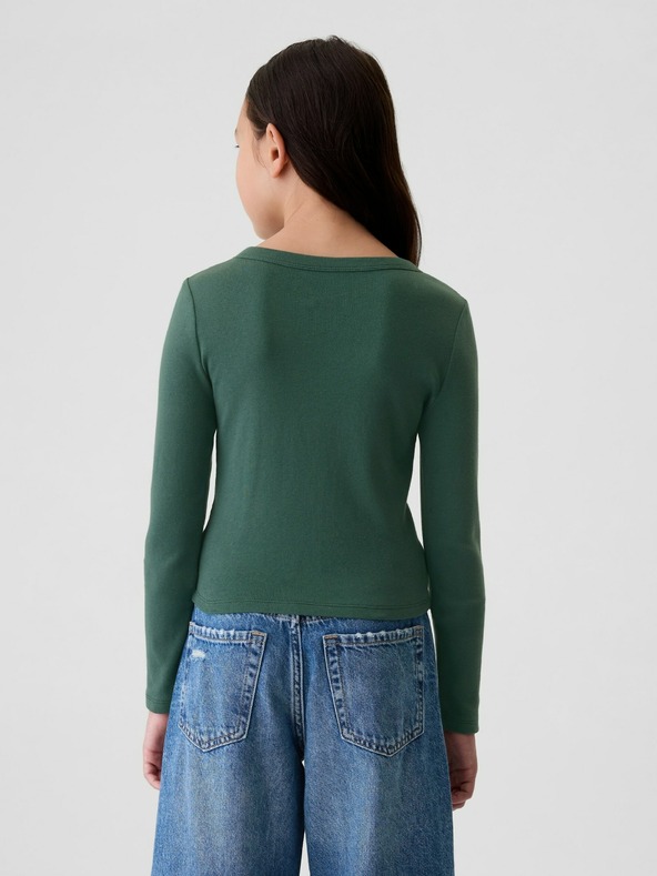 GAP Бебешка памучна тениска GAP