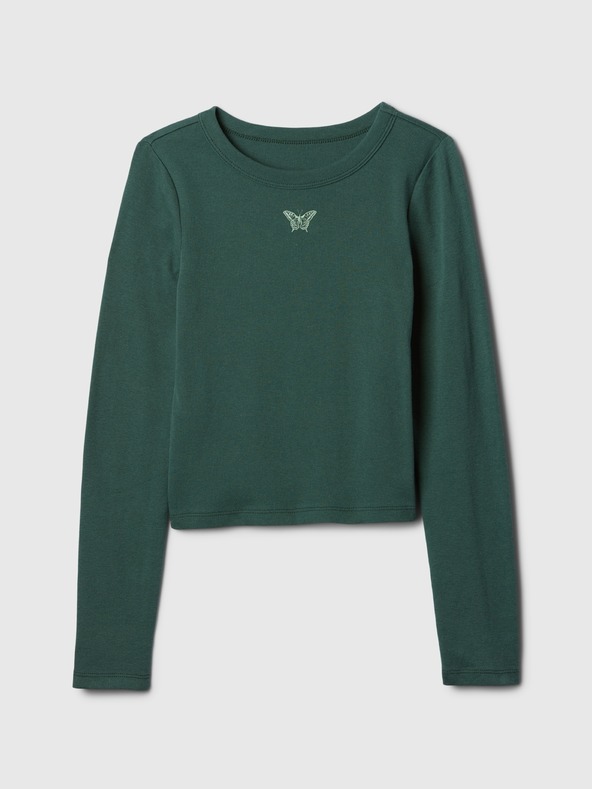 GAP Бебешка памучна тениска GAP