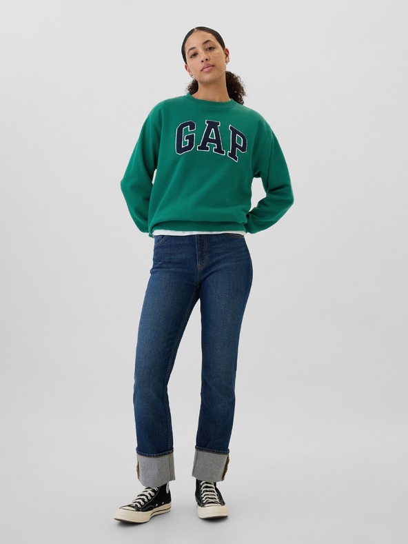 GAP Овърсайз суитчър с логото на GAP