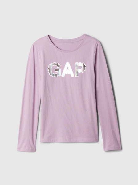 GAP Детска тениска с метално лого Gap