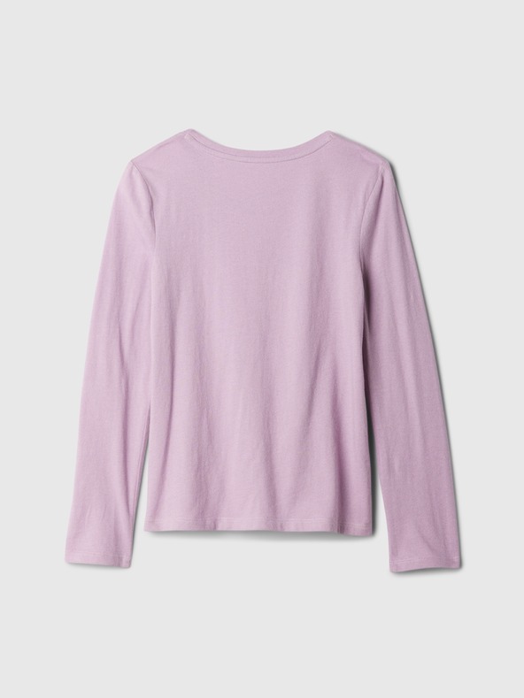 GAP Детска тениска с метално лого Gap