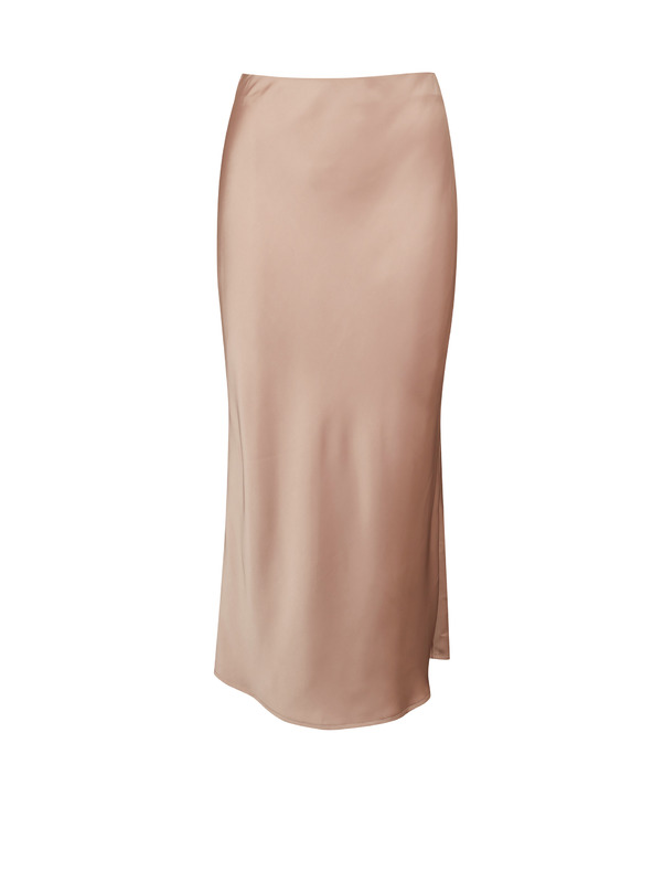 Orsay Бежова дамска миди пола ORSAY