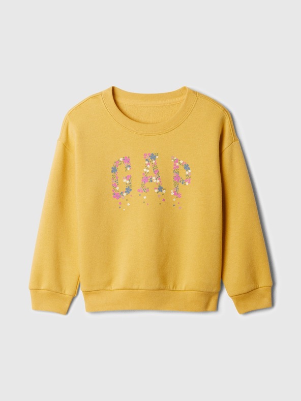 GAP Бебешки суитшърт с логото на GAP