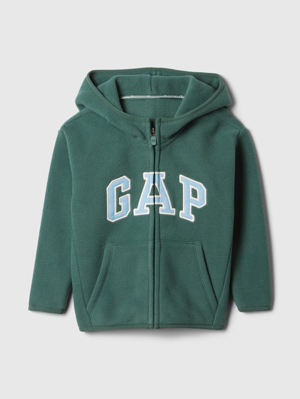 GAP Бебешка блуза с лого Pro Fleece GAP
