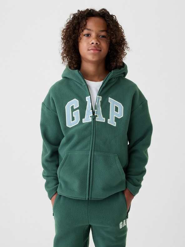 GAP Детско горнище с лого Pro Fleece GAP